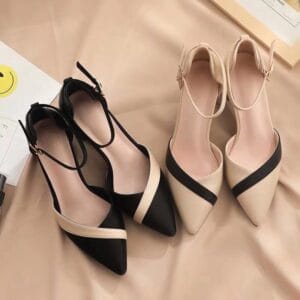 Women's sandals fairy style thick heels