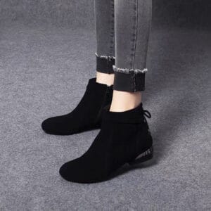 Women's high-heeled ankle boots